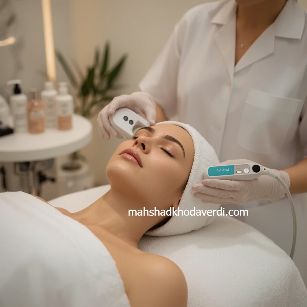 فیشیال و جوانسازی طبیعی پوست با اپراتور حرفهای در تهران صادقیه